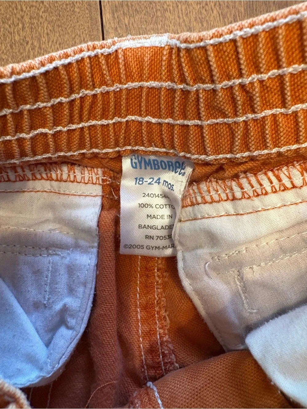 Gymboree Orange Cargo Shorts for Kids